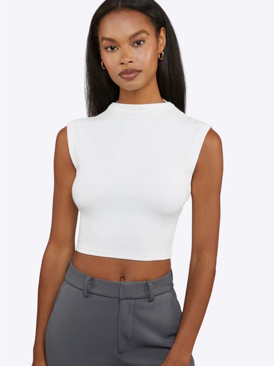 Cuts Clothing Tops - Cuts Sleeveless Tomboy Tee